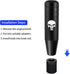 1 PC Gear Stick Shifter Knobs, Skull Design Aluminum Alloy Weighted Gear Lever Metal Stick Shifter Handle Fit for Most Automatic Manual Vehicle (B...