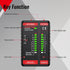HT812A Network Cable Tester with RJ45 RJ11 Port, Ethernet Cable Tester, Ethernet Tester Tool Fast/Slow Gear, 60V Cable Telephone Line Continuity T...