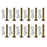 12 Pack Shear Pin and Cotter Pin for MTD Snow Thrower 738-04124A and 714-04040...