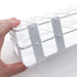 Plastic Test Tube Rack 2 Pack 24 Holes Lab Test Tube Rack Holder for 25mm and Below The Test Tubes, Detachable, White...