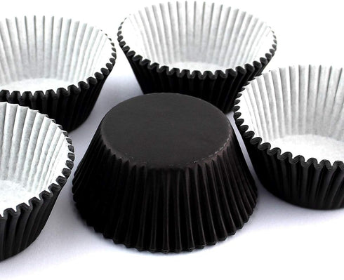 Eoonfirst Standard Size Cupcake Liners Halloween Party Baking Cups 100 Pcs (Black)...