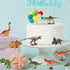 RUSON 12 Pcs Mini Dinosaur Animals Figures Toys, Realistic Dinosaur Playset Figurines Cake Topper Toy Set Christmas Birthday Easter Egg Gift Party...