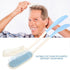 Long-handled Comb - Hair Brush Massage Scalp Comb Side Bendable Comb Hair Care Set Anti-static Hair Health Care Set Smooth Relax Scalp for Men Wom...