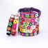 Flower Dog Collars for Small Dogs, Fancy Pretty Colorful Floral Cute Girl Puppy Collar for Xs Small Breed Pet Female Dogs Tiny Cats, Hot Pink Xsma...