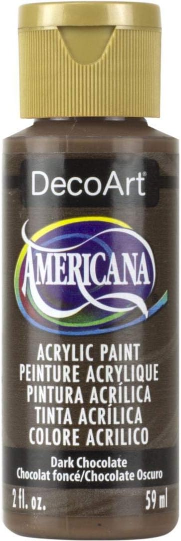 DecoArt Americana Acrylic Paint, 2 Fl Oz (Pack of 1), Brown...