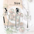 DOERDO 6PCS Stainless Steel Escargot Snail Tongs with Forks, Kitchen Cooking Tool for Kitchen Cooking and Restaurant Serving, 6Inch...