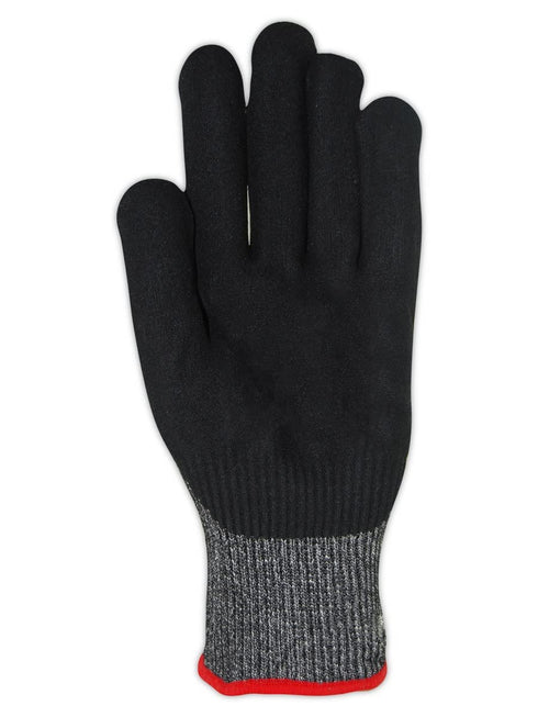 MAGID Touchscreen ANSI A6 Cut-Resistant Work Gloves, 1 Pair, 13-Gauge, Nitrile Coated, 6/XS,Dark Gray...