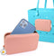 AIERSA Phone Holder for Bogg Bag Accessories, Silicone Insert Wallet for Bogg Bag Original All Models Rubber Beach Tote Bags Pink......