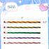 35 Pcs 7 Inch Flexible Soft Pencils,Magic Bend Pencils,Colorful Stripe Soft Pencils for Valentine's Day,Children's Day Gift,Students,Classroom Gif...