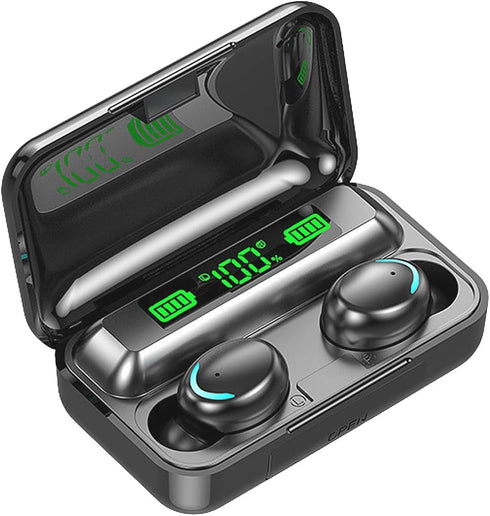 Wireless Earphones, Wireless Earbuds, HiFi Stereo, Bluetooth 5.3 Touch Control Noise Rduction Headphones, Mini Eear Buds Mic in-Ear Headphones IPX...
