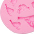 Lovely Bird Silicone Molds 1 Pcs, Sparrow Fondant Mold for Chocolate Cake Decoration Candy Cupcake Topper Cake Polymer Clay Crafts Epoxy Resin...
