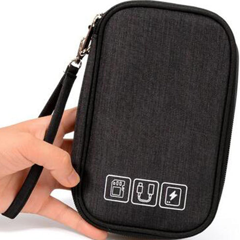 Electronic Accessories Case, Cable organizer Bag, Universal Cable Cord Holder Organizer/Electronic Case, Waterproof Portable Cable Organizer Bag, ...