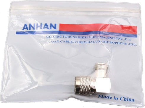 N Type Connectors N Adapters N Type Coax Connector Walkie Talkie N adapters RF coaxial Cable Adapter (N Male to Female Right Angle)...