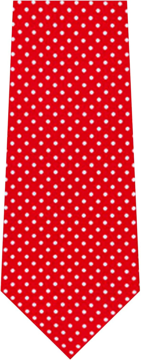 Jacob Alexander Polka Dot Print Men's Polka Dotted Extra Long Tie...