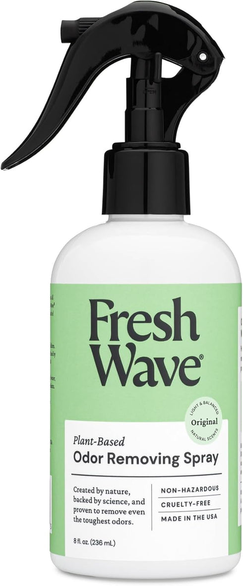 Fresh Wave Odor Eliminator Spray & Air Freshener, 8 fl. oz., Natural Ingredients...