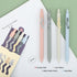 Ddaowanx Gel Pens, 4 Pcs 0.5mm Quick Dry Black Ink Pens Fine Point Smooth Writing Pens, Cute Office School Supplies Gifts for Women (4 Pcs Morandi...