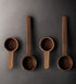 Coffee Spoons, Wooden Tablespoon Scoop, Wooden Coffee Ground Spoon, Measuring for Ground Beans or tea, Soup Cooking Mixing Stirrer Kitchen Tools U...