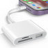 SD Card Reader for iPhone, Memory Card Reader with USB Camera Adapter Plug and Play Trail Game Camera SD Card Viewer Supports SD and TF Card Micro...