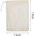 LOOKSGO 25 Pcs 5x7 Inch Muslin Bag Sachet Bag for Party Wedding Home Supplies Cotton Drawstring Bags for Jewelry...