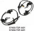 2pcs Front Left & Right ABS Wheel Speed Sensor 57455-T2F-A01 57450-T2F-A01...