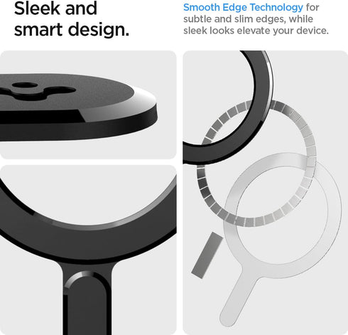 Spigen Magnetic Ring Plate Adapter for MagSafe Compatibile with MagSafe Accessories Wireless Charger for iPhone 15/14/13/12/11 Series, New Samsung...