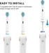 Toothbrush Heads for Oral B, 16 Pack Professional Electric Toothbrush Replacement Heads Medium Soft DuPont Bristles Replacement Toothbrush Heads P...