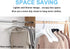 Seropy Coat Hangers Clothes 10 Pack Wire Hangers Heavy Duty Stainless Steel Hangers with Non Slip Grooves, 16.5 Inch Ultra Thin Metal Hangers Spac...