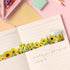 allydrew Landscape Floral Metallic Gold Foil Washi Tape, 30mm x 3M, Yellow Sunflowers...