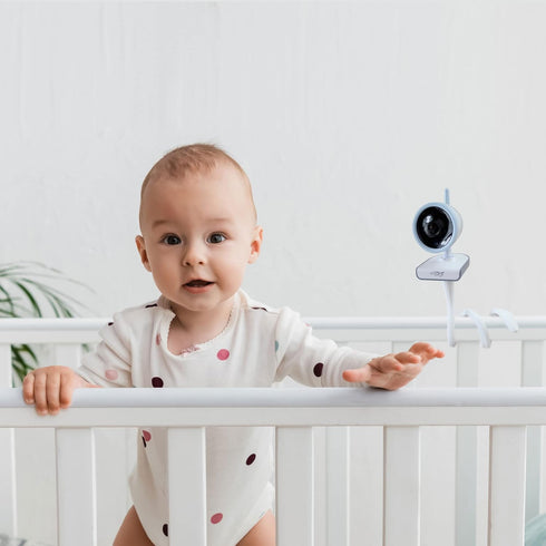 for Nanit Pro Smart Baby Monitor & Flex Stand Monitor Mount, Also for VTech VM901, VH919HD, Momcozy BM01, Motorola VM36XL & VM50G, White...