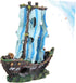Housoutil Aquarium Submarine Ornaments Pirate Fish Tank Scenery Decoration Desk Topper Tabletop Pirate Decor Aquarium Boat Wreck Aquarium Decorati...