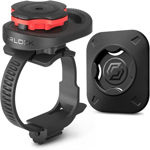 Spigen Life Gearlock Bike Phone Mount/Bike Phone Holder with Universal Adapter for Motorcycle, Classic, Electric, Scooter and Mountain Bike - Comp...