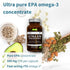 Pure & Essential Ultra Pure EPA Omega-3 Concentrate 500 mg, Wild Fish Oil, rTG, 90 Small Softgels...