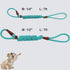 BTINESFUL 7FT Slip Lead Dog Leash, Strong Nylon Rope Leash, 1/4 & 1/2 inch Diam Dog Training Lead for Small Medium Large Dogs (1/2" * 7 FT, Green ...