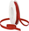 Morex Ribbon Swiss Dot Polyester Grosgrain Ribbon, 3/8-Inch by 20-Yard Spool, Red/Black Dots...