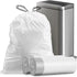 8 Gallon Trash Bags Drawstring, Strong Medium Kitchen Garbage Bag White Trash Can Liners, 22" x 23", (34 Count)...