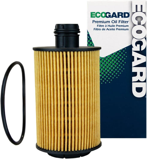 ECOGARD X10232 Premium Cartridge Engine Oil Filter for Conventional Oil Fits Ram 1500 3.0L DIESEL 2014-2018, 1500 Classic 3.0L DIESEL 2019 | Jeep ...