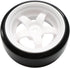 4PCS 12mm Hub Wheels,1:10 63mm Hard Plastic RC Drift Cars On Road Touring Racing Bald Tires for Traxxas HSP Tamiya HPI Kyosho On-Road Drifting Car...