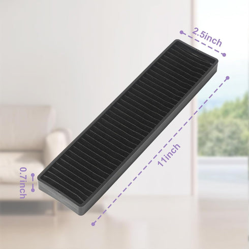 Microwave Charcoal Filter for LG 5230W1A003A LMV1650ST LMV1650SW LMV2031BD LMVM2085SB LMV2031SB LMV2031ST LMVH1711ST Replacement Filter (Pack of 1...