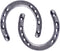 GGTYHAO Cast Iron Horseshoe?for Good Lucky, Durable Cast Iron Medium Horseshoe 5 Holes On Each Side for Wall Hung...