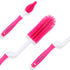 Baby Bottle Cleaning Brush, Soft Brush Baby Bottle Cleaner, Silicone Brush for Bottles and Cups, Suitable for Cleaning All Bottle Types, Silicone ...