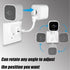 360 Degree Rotating Gooseneck USB Charger Stand fits for Blink Mini Indoor Security Camera, Adjustable Convenient Charger Cable Without Mounting B...