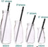 DAKOUFISH 9 Inch Black Reusable Plastic Replacement Drinking Straws for 16 oz 20 oz Mason Jar,Tumblers, Set of 12 Pcs Straws with Cleaning Brush (...