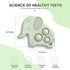 Sensory Teething Toys for Babies Age 3 to 12 Months (Set of 3) - Animal Shaped, BPA Free Soft and Textured Silicone Teether, Relief Sore Gums...