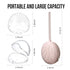 Smlpuame Pacifier Holder Case,Mothers Day Gifts for Mom BPA Free Portable Silicone Baby Pacifier Cover Pouch for Diaper Bag Stroller,Travel Outdoo...