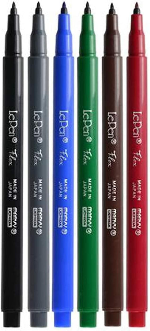 LePen Flex Set of 6 Primary Color Pens (4800-6A)...