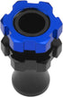 ShareGoo Metal +10mm Extended 17mm Splined Wheel Hex Hub Adapter Compatible with 1/10 Slash 2WD 4X4 Rustler Stampede Bandit 2WD 4X4 RC Car (Blue)...