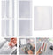 80Pages/ 2Set A6 Clear Stamps Storage Embossing Folder Storage Photo Storage Album Seal Bags Storage Keeper Cards Folder Storage Bag for DIY Scrap...
