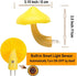 Sensor LED Night Lights for Adults Kids NightLight Cute Mushroom Night Light Plug in Wall Lamps for Bedroom, Bathroom,Toilet, Stairs, Kitchen, Hal...