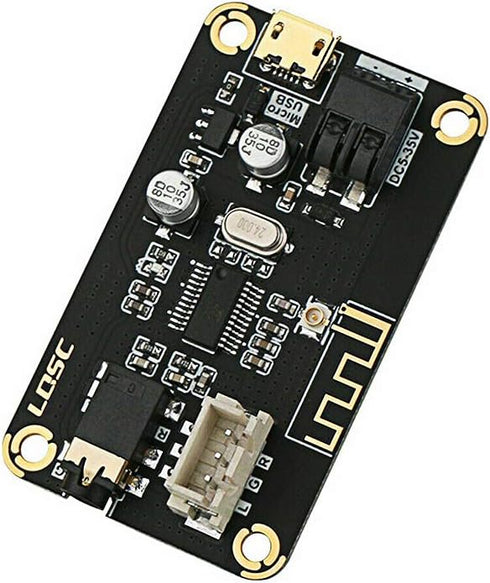1Pcs 12V/24V Car Bluetooth 4.2 Audio Receiver Board Sound Stereo Module Wire...