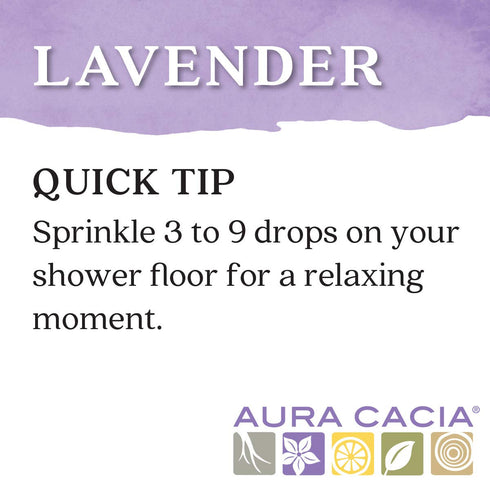Aura Cacia 100% Pure Lavender Essential Oil, 0.5 fl. oz, Calm Relaxing Aroma, Therapeutic Grade, Ethically Sourced Lavender...